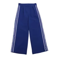 Pantaloni casual MSGM FABRIC TECNICAL PANTS GIRL ROYAL