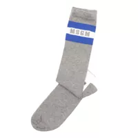 Sosete pentru Fete - Sosete MSGM LONG SOCKS UNISEX GRIGIO MELANGE/GREY ME Gray Fete (BM 15768137) - B-mall.ro
