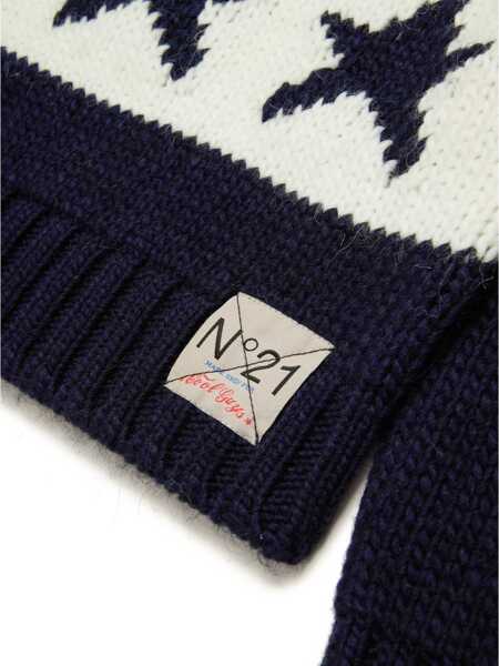 Pulovere casual N21 KIDS Knitwear Blue Baieti (BM 15768176) 4