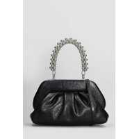 Genti mini Themoirè Tia Handle Beads Clutch Femei