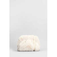 Genti mini Themoirè Gea Fur Clutch Femei