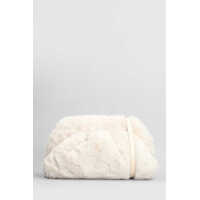 Genti mini Themoirè Tia Fur Clutch Femei