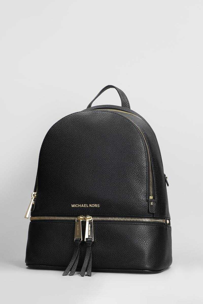 Rucsacuri Michael Kors Michael Kors Rhea Backpack Black Femei (BM 15770714) 2