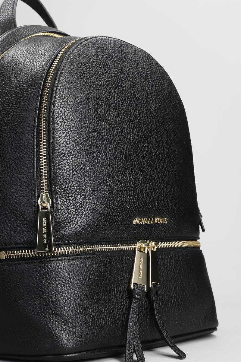 Rucsacuri Michael Kors Michael Kors Rhea Backpack Black Femei (BM 15770714) 4