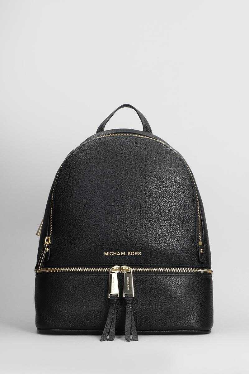 Rucsacuri Michael Kors Michael Kors Rhea Backpack Black Femei (BM 15770714) 1