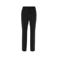 Pantaloni de trening Valentino Garavani Black Wool Pants Barbati