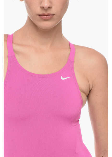 Costume de baie intregi Nike Swim Solid Color One-Piece Swimsuit With Embroidered Logo Pink Femei (BM 15779156) 3