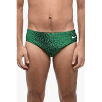 Chiloti Nike Two-Tone Swim Briefs With Embroidered Logo