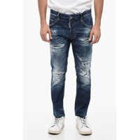 Blugi drepti Distressed Skater Demis With Belt Loops 16,5Cm Barbati