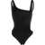 Off-White Cut-Out One-Piece Swimsuit Black