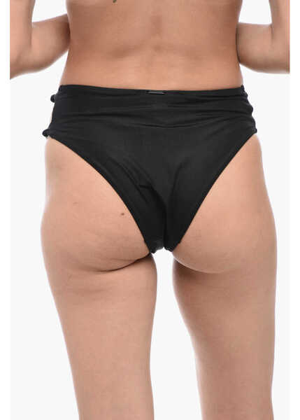 Bikini AllSaints High-Waisted Emma Bikini Bottom With Cut-Out Detail On The S Black Femei (BM 15780059) 2