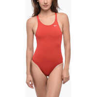 Costume de baie intregi Swim Solid Color One-Piece Swimsuit With Embroidered Logo Femei