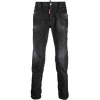 Blugi drepti Dark Washed Skater Demis 15Cm Barbati