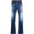 DSQUARED2 Vintage Effect Flare Bootcut Jeans 22Cm Blue