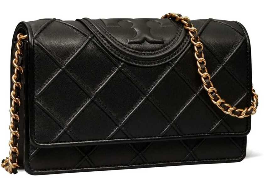 Portofele Tory Burch Fleming Wallet BLACK Femei (BM 15780158) 3