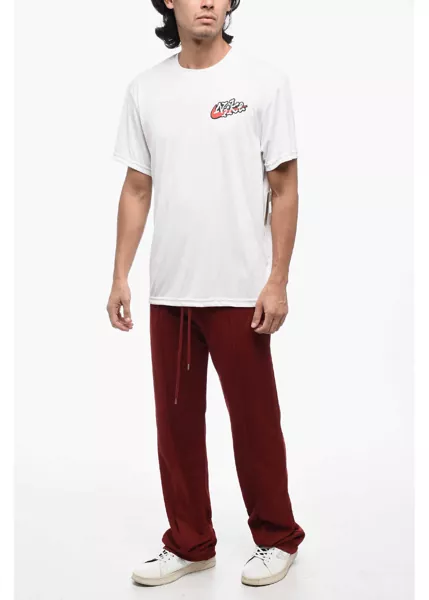 Tricouri Nike Swim Dri-Fit Crew-Neck T-Shirt White Barbati (BM 15780227) 4