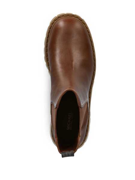 Bocanci Michael Kors ASHER FLAT BOOTIE Brown Femei (BM 15781097) 4