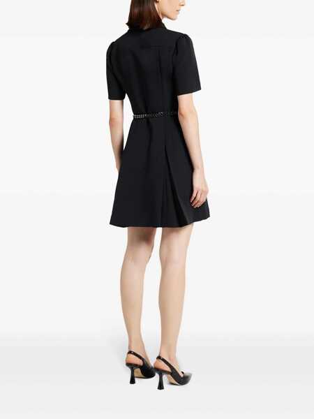 Rochii scurte Michael Kors CREPE SS MINI DRESS Black   Femei (BM 15781157) 3
