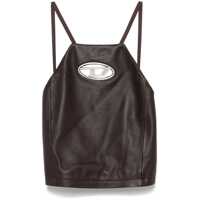 Topuri Diesel T-Wilight Eco Leather Top Femei