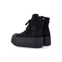Sneakers Rick Owens Dama - Sneakers Rick Owens Rick Owens Drkshdw Double Bumper Sneaks BLACK PEARL BLACK SOLE Femei (BM 15782522) - B-mall.ro