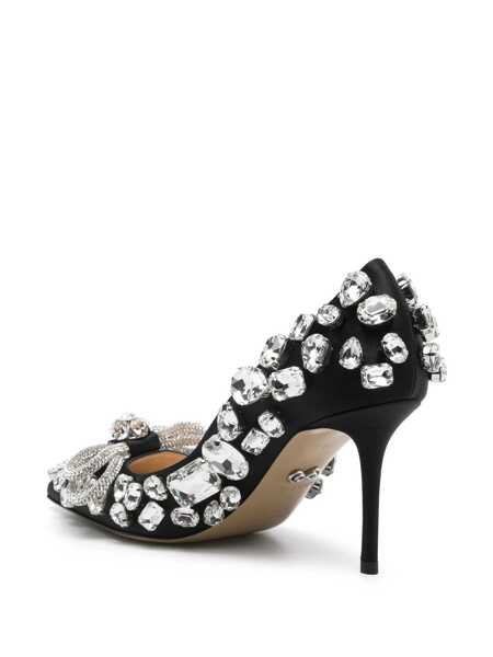 Pantofi cu toc MACH & MACH Double Bow Pumps Black Femei (BM 15782978) 3