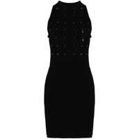 Rochii Liu Jo Short Openwork Dress With Beads Femei