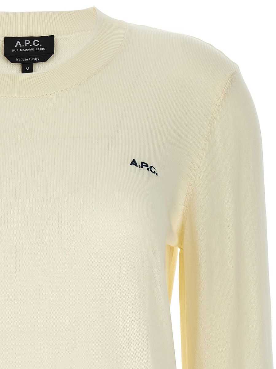 Pulovere A.P.C. A.P.C. Victoria Sweater Beige Femei (BM 15786227) 3