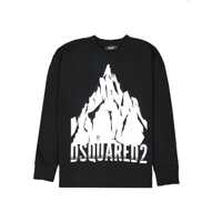 Bluze de trening Dsquared2 Cotton Logo Sweatshirt Barbati