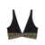 Versace Versace Greca Triangle Bikini Top Black