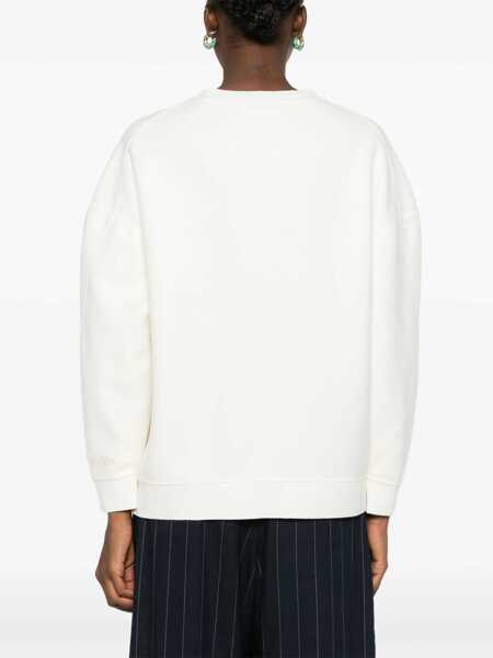 Pulovere Max Mara Max Mara Wool Crewneck Sweater WHITE Femei (BM 15793733) 4
