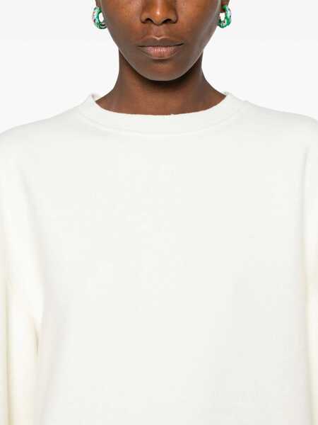 Pulovere Max Mara Max Mara Wool Crewneck Sweater WHITE Femei (BM 15793733) 5