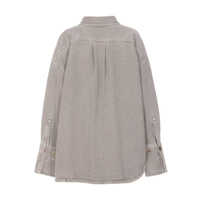 Camasi de blugi The Attico Denim Jacket With Cut-Out Femei