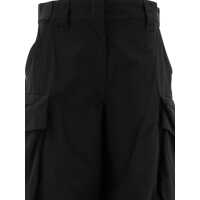 Pantaloni scurti Alexander Wang Cargo Trousers With Oversize Pockets Femei