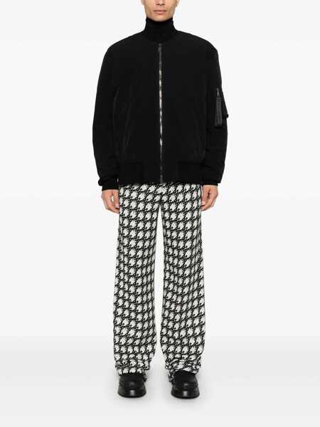 Bomber jacket Dolce & Gabbana Dolce & Gabbana Bomber Jacket In Technical Fabric Black Barbati (BM 15797816) 2