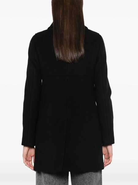 Paltoane Fay URBAN COAT WITH BABY COLLAR  HOOK Black   Femei (BM 15800459) 4