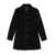 Fay URBAN COAT WITH BABY COLLAR + HOOK Black  