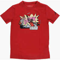 Tricouri Air Jordan Printed Comics Dunk Crew-Neck T-Shirt Baieti