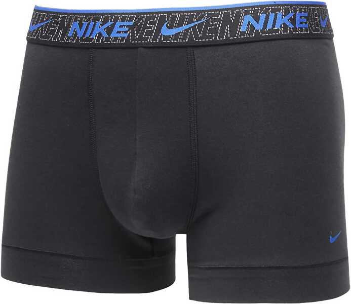 Lenjerie intima Nike Set Of 3 Solid Color Boxer With Contrasting Logo Black Barbati (BM 15802619) 2