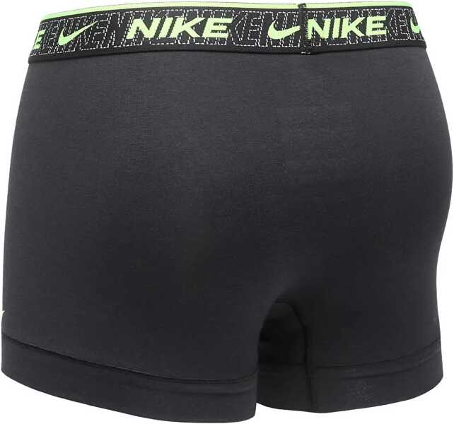 Lenjerie intima Nike Set Of 3 Solid Color Boxer With Contrasting Logo Black Barbati (BM 15802619) 5