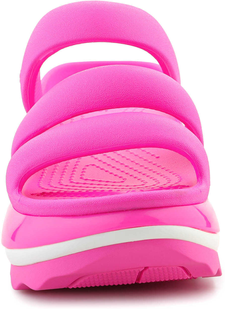 Slapi Crocs Mega Crush Triple Strap Pink crush Pink Femei (BM 15802778) 2