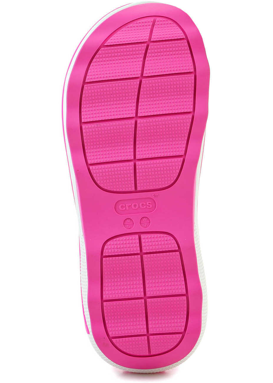 Slapi Crocs Mega Crush Triple Strap Pink crush Pink Femei (BM 15802778) 7