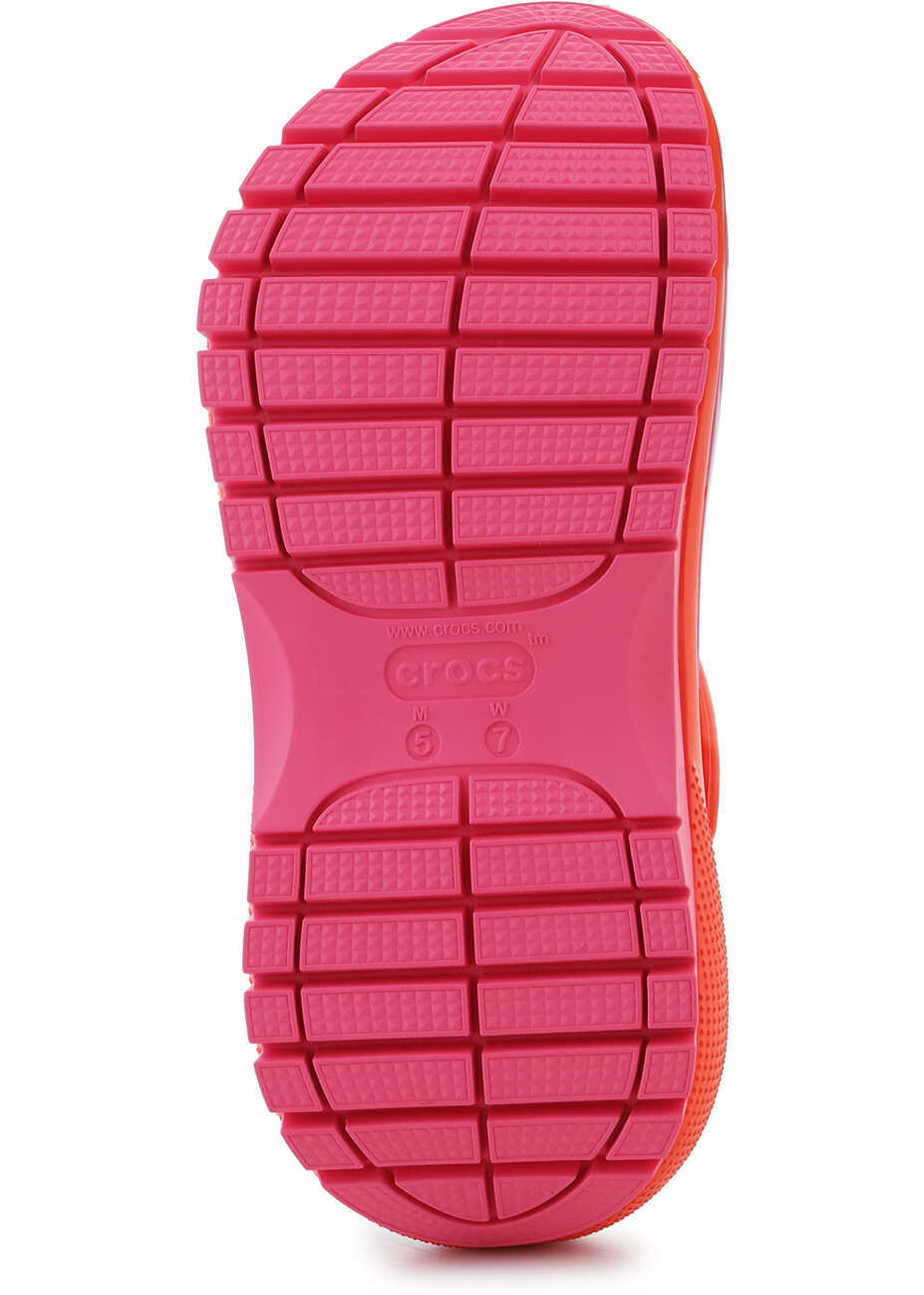 Slapi Crocs Mega Crush Clog lava Orange Femei (BM 15802781) 7