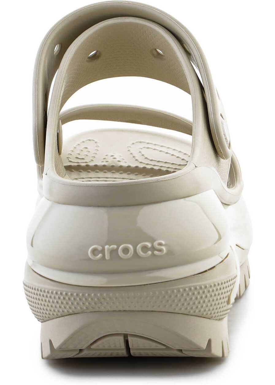 Slapi Crocs Mega Crush Sandal bone Beige Femei (BM 15802787) 5