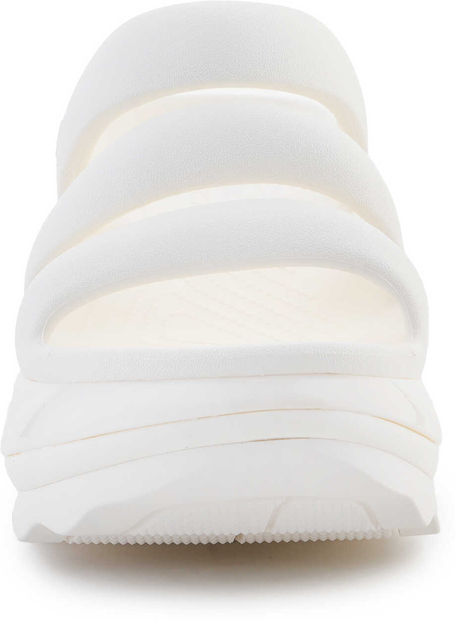 Slapi Crocs Mega Crush Triple Strap White/Kremowy Femei (BM 15802790) 2