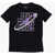 Nike Air Jordan Printed Flight Galaxy Glow Crew-Neck T-Shirt Black