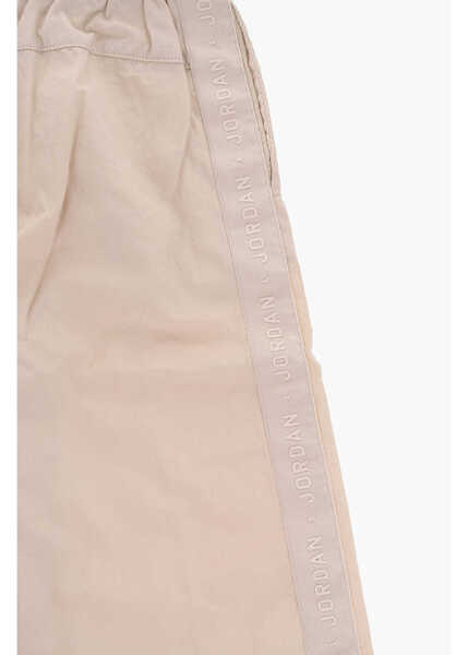 Pantaloni casual Nike Air Jordan Nylon Pants With Logoed Side Bands Beige Baieti (BM 15802886) 4
