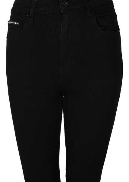 Pantaloni casual GUESS Skinny W01A26D3OA4 Czarny Barbati (BM 15802991) 3
