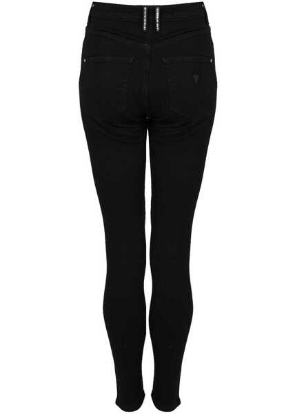 Pantaloni casual GUESS Skinny W01A26D3OA4 Czarny Barbati (BM 15802991) 4