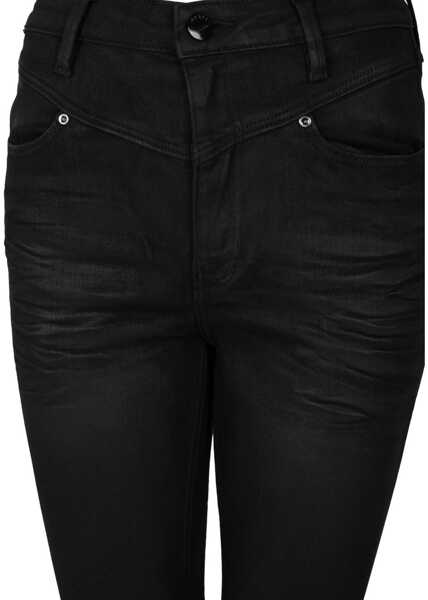 Pantaloni casual GUESS Skinny W2RA47 Czarny Barbati (BM 15803015) 3