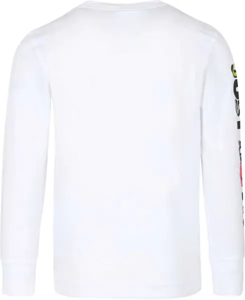 Tricouri Nike Long Sleeved Express Yourself Crew-Neck T-Shirt White Baieti (BM 15803093) 2
